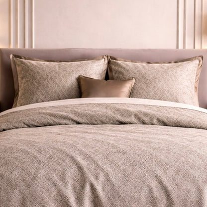 Noctura Living 3 Pcs Double Bed Sheet Set - Light Oatmeal Colour