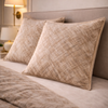 Noctura Living 3 Pcs Double Bed Sheet Set - Beige Colour