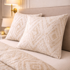 Noctura Living 3 Pcs Double Bed Sheet Set - off white Colour