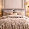 Noctura Living 3 Pcs Double Bed Sheet Set - Beige Colour