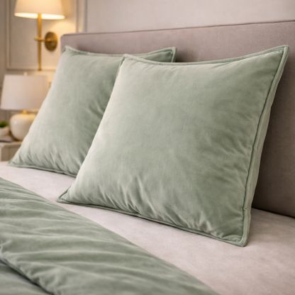 Noctura Living 3 Pcs Double Bed Sheet Set - Light Green Colour
