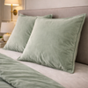 Noctura Living 3 Pcs Double Bed Sheet Set - Light Green Colour
