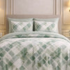 Noctura Living 3 Pcs Double Bed Sheet Set - Green Colour