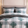 Noctura Living 3 Pcs Double Bed Sheet Set - Light Green Colour