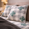 Noctura Living 3 Pcs Double Bed Sheet Set - Light Green Colour