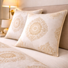 Noctura Living 3 Pcs Double Bed Sheet Set - Beige Colour
