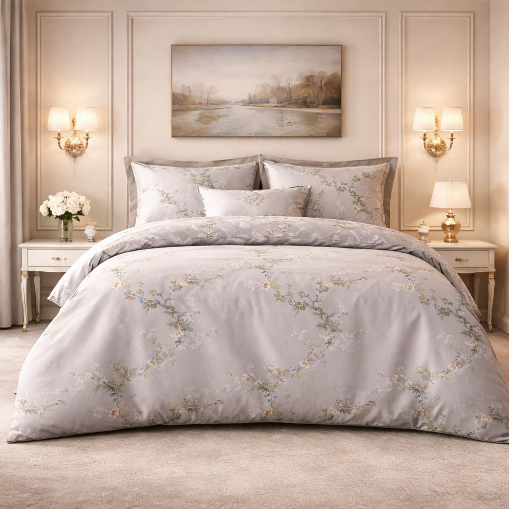 Noctura Living Twin Single Bed Sheet Set - Slate Gray Colour