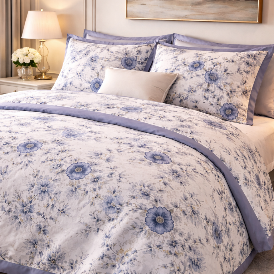Noctura Living Twin Single Bed Sheet Set - Off White Colour