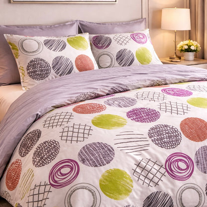 Noctura Living Twin Single Bed Sheet Set - Multicolour Colour