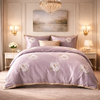 Noctura Living Twin Single Bed Sheet Set - Muted Mulberry Colour