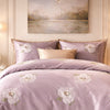 Noctura Living Twin Single Bed Sheet Set - Muted Mulberry Colour