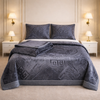 Principessa Cloud 4 Pcs Bed Spread Cloudy Set Box - Gray colour