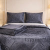 Principessa Cloud 4 Pcs Bed Spread Cloudy Set Box - Gray colour