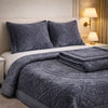 Principessa Cloud 4 Pcs Bed Spread Cloudy Set Box - Gray colour