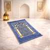 Rehmat Quilted Prayer Mat - Classic Blue Colour