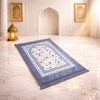 Rehmat Quilted Prayer Mat - Steel Blue Colour