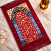Rehmat Quilted Prayer Mat - Mahroon Colour
