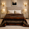 Solthera Cool Fluff Fleece King Size Blanket 1 Ply Box - Orange Colour
