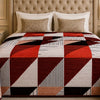 Solthera Cool Fluff Fleece King Size Blanket 1 Ply Box - Red Colour