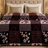 Solthera Cool Fluff Fleece King Size Blanket 1 Ply Box - Charcoal Rose Colour