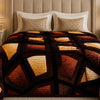Solthera Cool Fluff Fleece King Size Blanket 1 Ply Box - Brown Colour