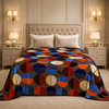 Solthera Cool Fluff Fleece King Size Blanket 1 Ply Box - Brown Colour