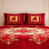 Sona Heritage 4 PCS Bed Spread Set  Box - Red Colour