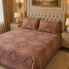 SonataCloud 4 Pcs Fleece Bed Spread Set - Sandy Beige Colour