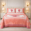 Verona Living 4 Pcs Bed Spread Set Box - Light Pink Colour
